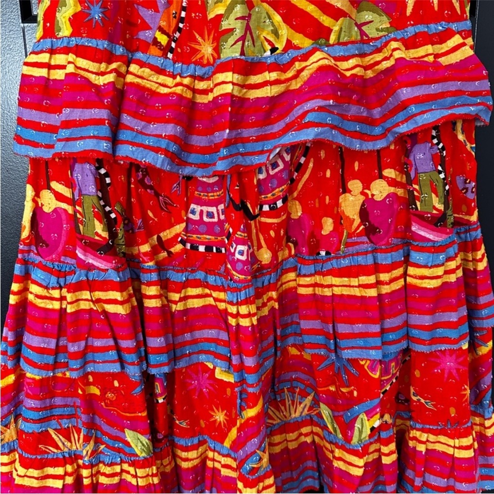 Farm Rio Magic Forest Midi Skirt Small - Picture 4 of 5